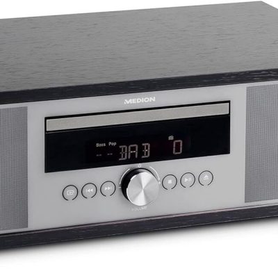Medion MD44125 All-in-One Kompaktanlagen DAB+, CD, MP3, PLL UKW Radio, USB