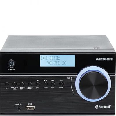 Medion P64935 MD44088 Audio System schwarz Audio-System (2,50 W) DAB+ Bluetooth